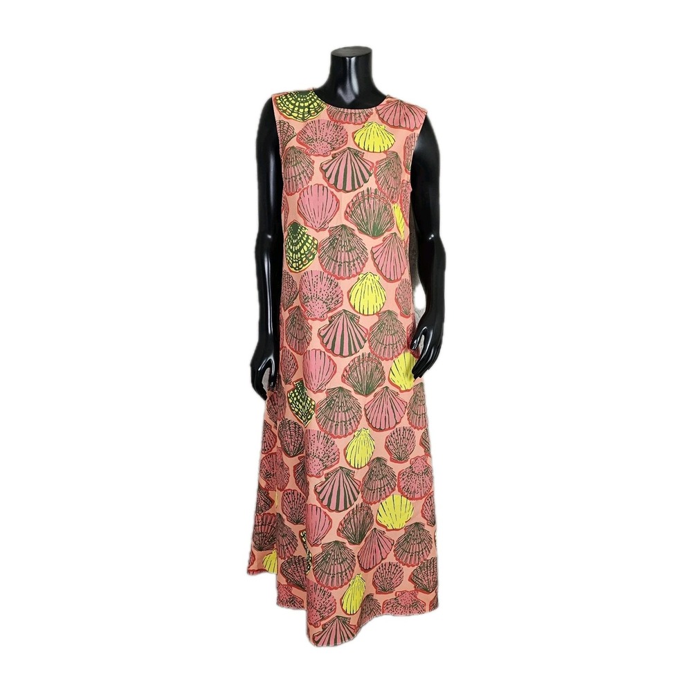 Molly Moorkamp‎ Womens 4 Lorena Seashelll Maxi Summer Sundress Beach Casual